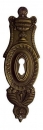 großes Schlüsselschild 17,5 cm #4142 für antike Möbel