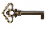 Möbelschlüssel Sammler Schlüssel #1062 Art Deco Stil