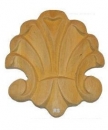 1 Stück Holzzierteil Motiv Fontäne aus Lindenholz, Handarbeit #3125, ca. Höhe 65 mm Breite 57 mm